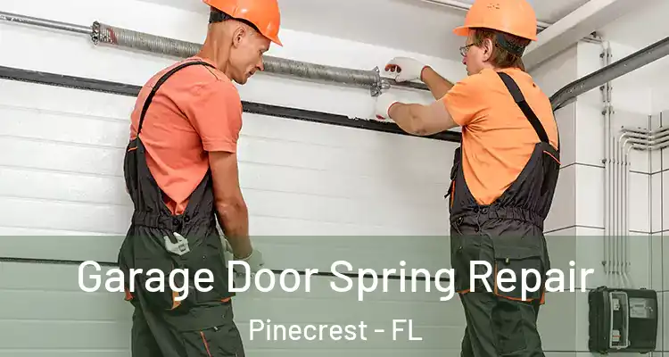  Garage Door Spring Repair Pinecrest - FL