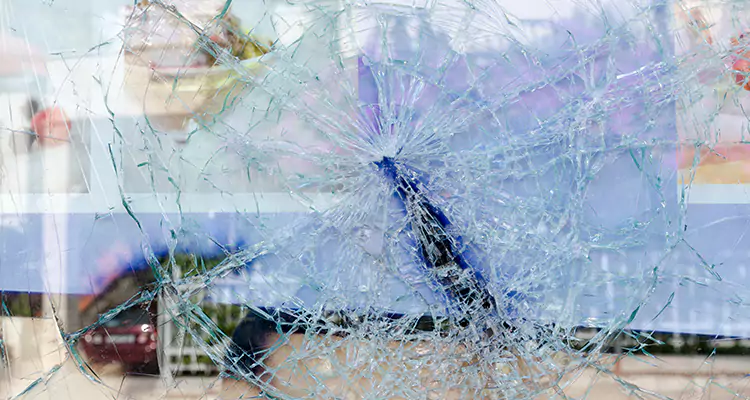 Cracked Glass Balcony Door Repair in Pinecrest, FL