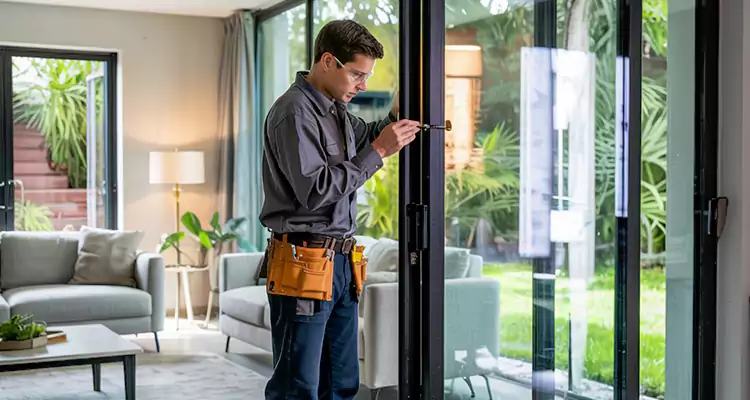 Sliding Door Jamb Lock Repair in Pinecrest, FL