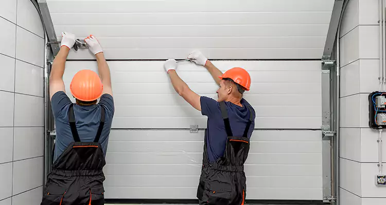 Garage Door Bottom Panel Repair in Pinecrest, FL