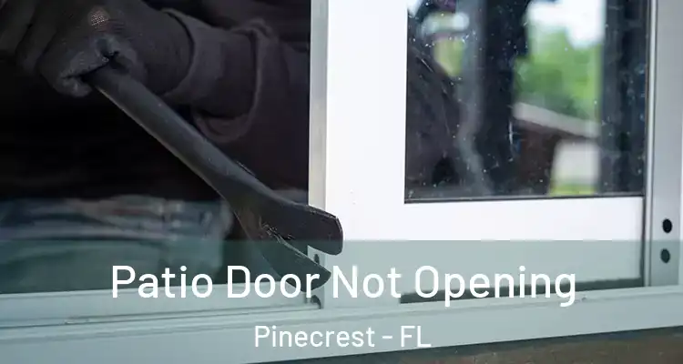  Patio Door Not Opening Pinecrest - FL