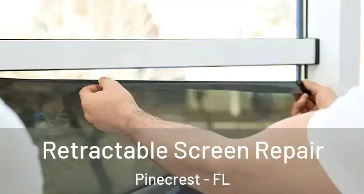  Retractable Screen Repair Pinecrest - FL