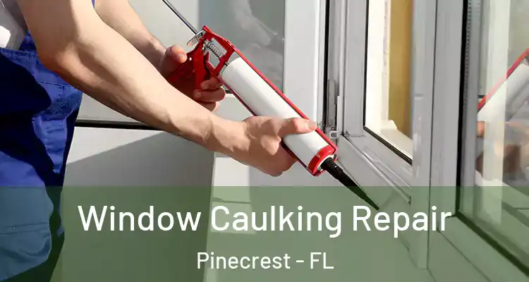  Window Caulking Repair Pinecrest - FL